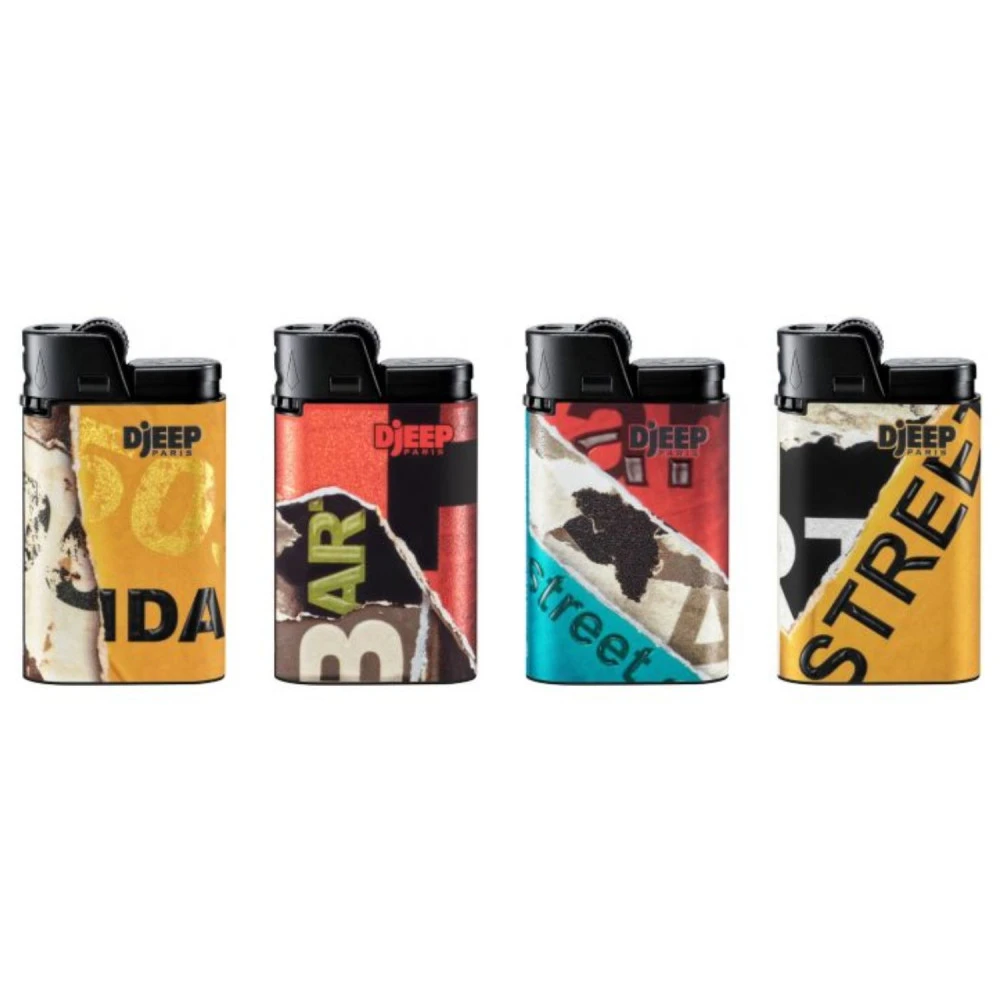 Barquette De 24 Briquets Djeep Assortis - Ripped Paper 4 Barquette De 24 Briquets Djeep Assortis - Ripped Paper – Image 2