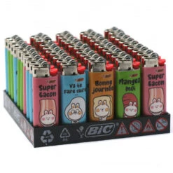 Fournitures Pour Fumeurs 35 Bic Barquette De 50 Briquets Mini J25 Good Morning