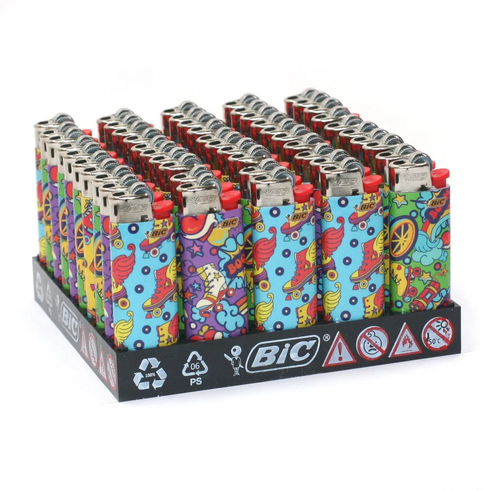 Bic Barquette De 50 Briquets Mini J25 Roller 3 Bic Barquette De 50 Briquets Mini J25 Roller