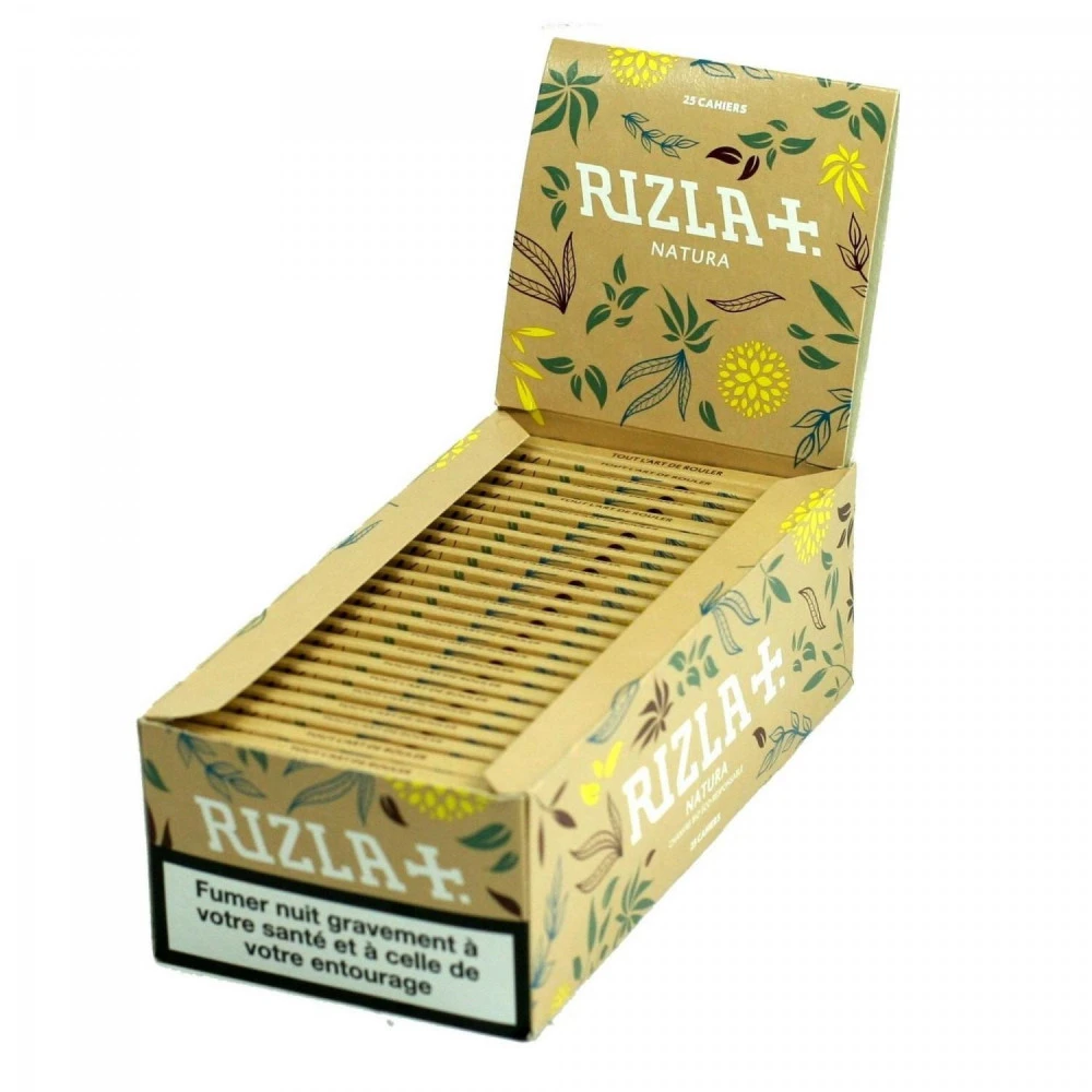 Boite De 25 Cahiers De Feuille Rizla Natura 4 Boite De 25 Cahiers De Feuille Rizla Natura – Image 2