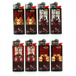 Bic Boite De 50 Briquets J25 Mini HARD ROCK -Fournitures Pour Fumeurs boite de 50 briquets j25 mini hard rock 2