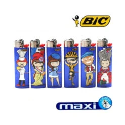 Boite De 50 Briquets Maxi BIC - France -Fournitures Pour Fumeurs boite de 50 briquets maxi bic france 1