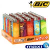 Boite De 50 Briquets Maxi BIC - Thaï -Fournitures Pour Fumeurs boite de 50 briquets maxi bic thai
