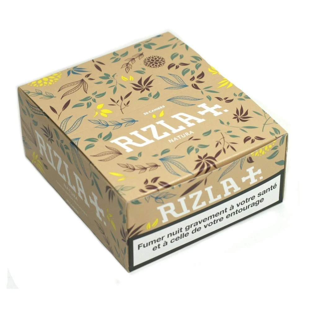 Boite De 50 Cahiers De Feuilles Slim Rizla Natura 5 Boite De 50 Cahiers De Feuilles Slim Rizla Natura – Image 3