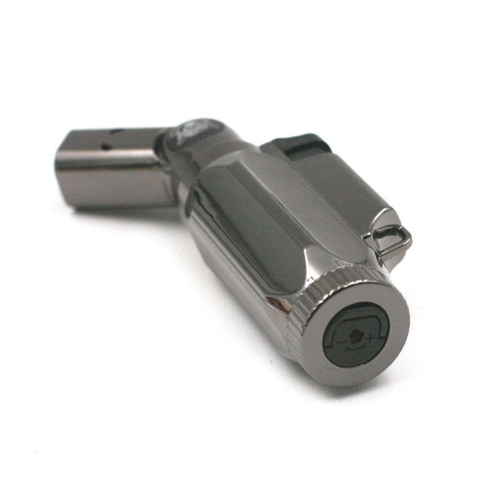 Briquet Anthracite Champ High 4 Flammes Turbo Orientable 4 Briquet Anthracite Champ High 4 Flammes Turbo Orientable – Image 2