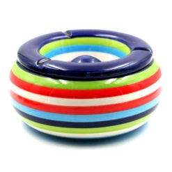 Cendrier Marocain Géant 22 Cm - Bleu