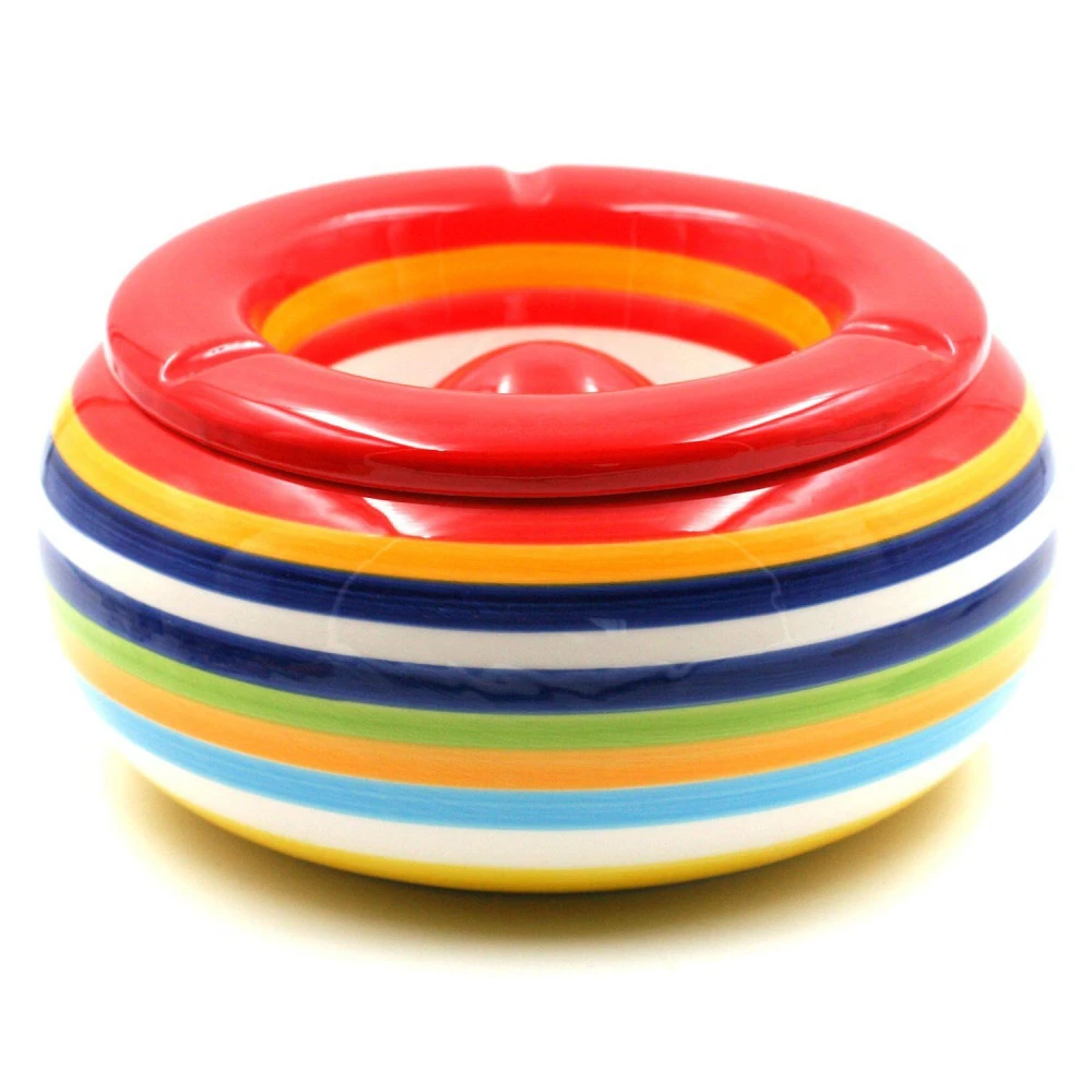 Cendrier Marocain Géant 22 Cm - Rouge 3 Cendrier Marocain Géant 22 Cm - Rouge