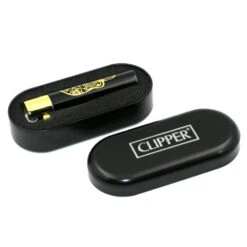 Clipper Métal - Skull Gold -Fournitures Pour Fumeurs clipper metal skull gold 2