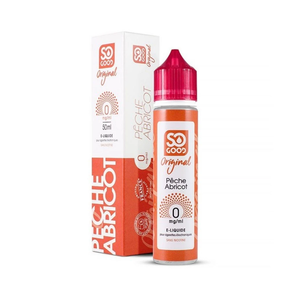 E Liquide So Good - Pêche Abricot 50 Ml Sans Nicotine 3 E Liquide So Good - Pêche Abricot 50 Ml Sans Nicotine