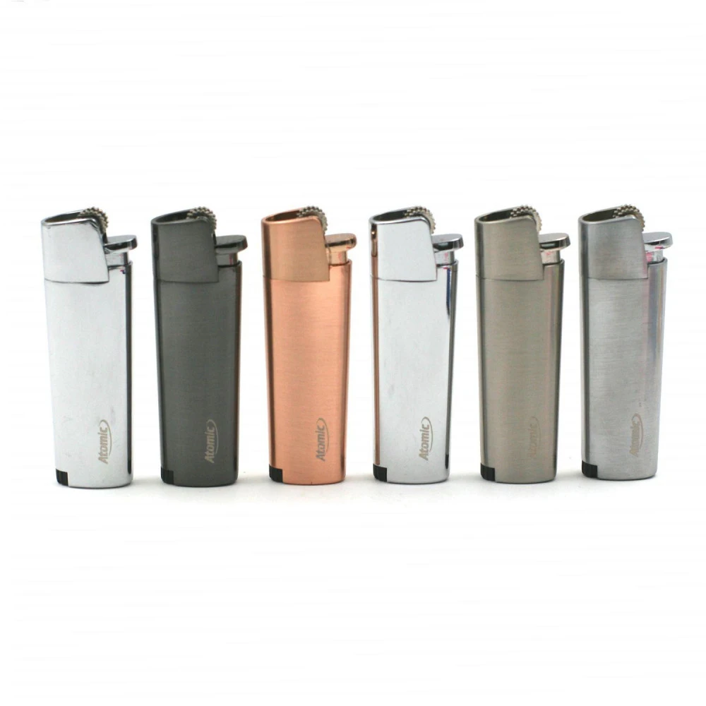 Lot De 12 Briquets Métal Luxe Atomic 6 Lot De 12 Briquets Métal Luxe Atomic – Image 4