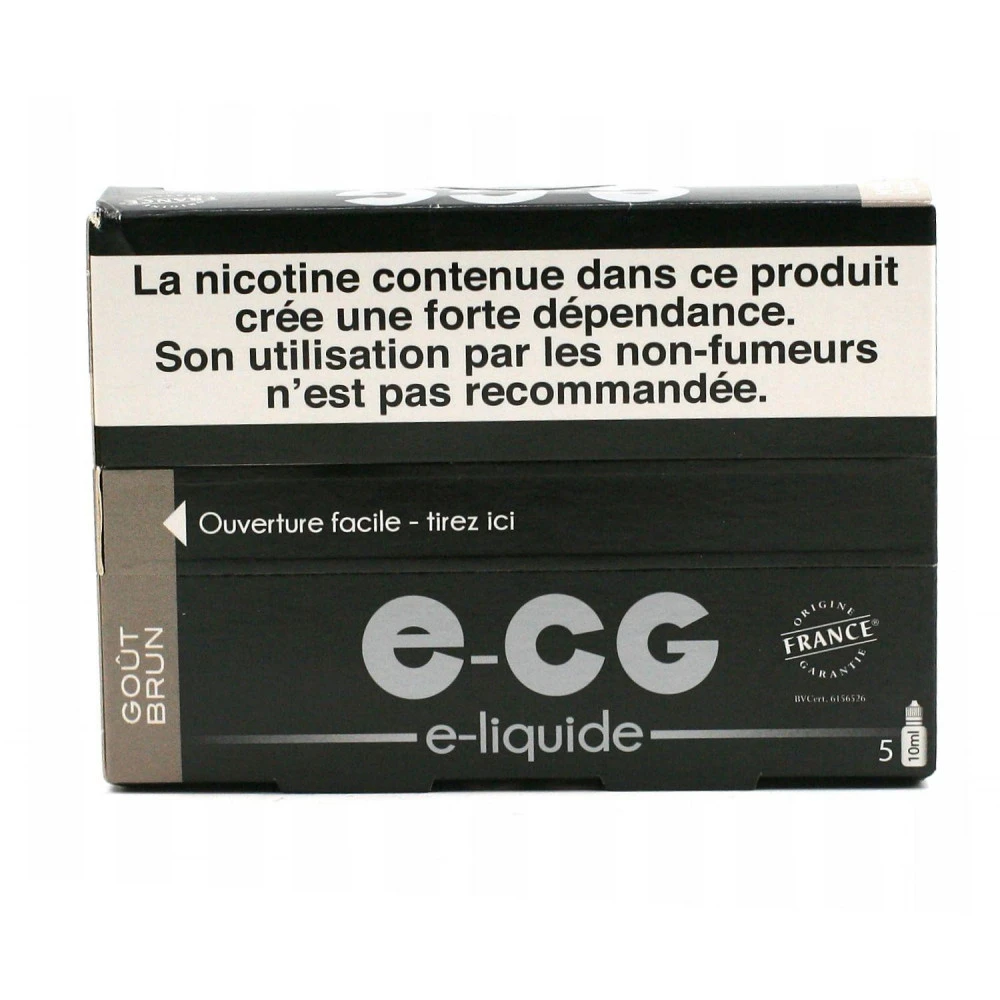 Lot De 5 Flacons E-CG - Brun 16 Mg/ml 4 Lot De 5 Flacons E-CG - Brun 16 Mg/ml – Image 2