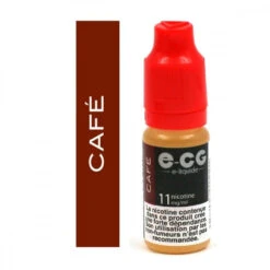 Lot De 5 Flacons E-CG - Café 11 Mg/ml -Fournitures Pour Fumeurs lot de 5 flacons e cg cafe 11 mg ml 2