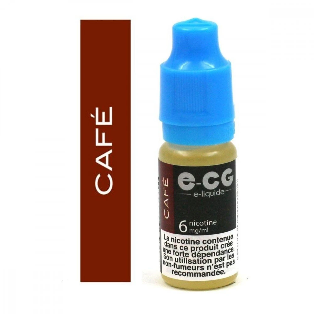 Lot De 5 Flacons E-CG - Café 6 Mg/ml 5 Lot De 5 Flacons E-CG - Café 6 Mg/ml – Image 3