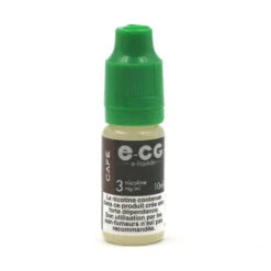 Lot De 5 Flacons E-CG - Goût Café 3 Mg/ml -Fournitures Pour Fumeurs lot de 5 flacons e cg gout cafe 3 mg ml 3