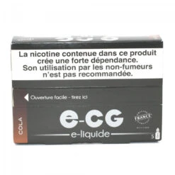 Lot De 5 Flacons E-CG - Goût Cola 16 Mg/ml 8 Lot De 5 Flacons E-CG - Goût Cola 16 Mg/ml -Fournitures Pour Fumeurs lot de 5 flacons e cg gout cola 16 mg ml 1