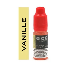 Lot De 5 Flacons E-CG - Goût Vanille 11 Mg/ml -Fournitures Pour Fumeurs lot de 5 flacons e cg gout vanille 11 mg ml 2