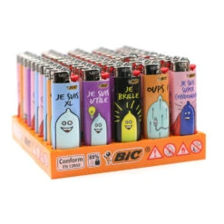 Fournitures Pour Fumeurs -Fournitures Pour Fumeurs lot de 50 briquets bic maxi j26 condom power 1