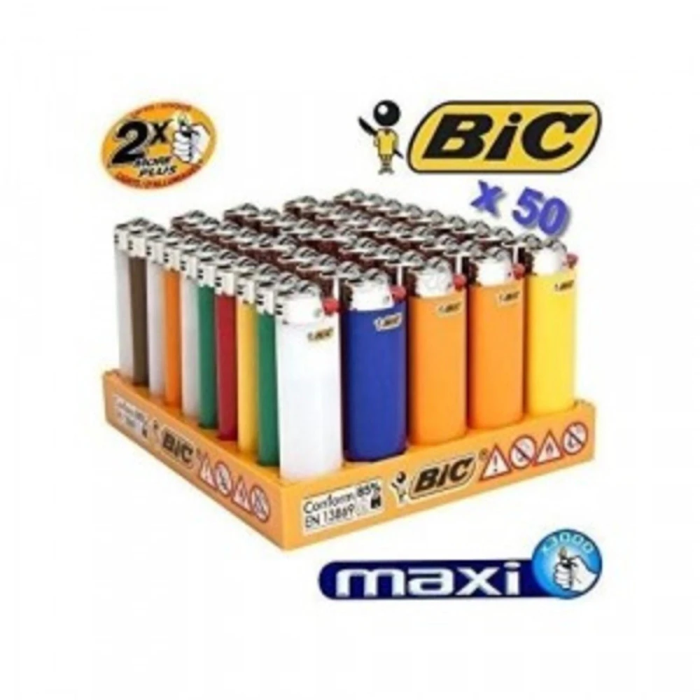 Lot De 50 Briquets BIC MAXI J26 3 Lot De 50 Briquets BIC MAXI J26