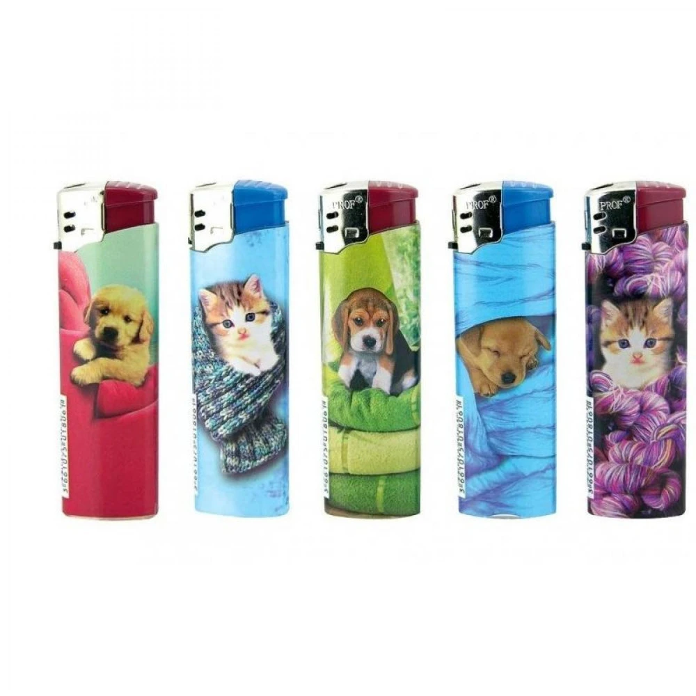 Lot De 50 Briquets Electronique - Chiots & Chatons 3 Lot De 50 Briquets Electronique - Chiots & Chatons