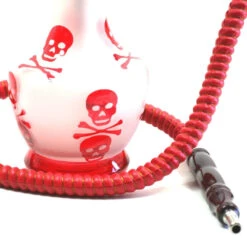 Forest Narguilé à Tête De Mort (33 Cm) - Rouge 9 Forest Narguilé à Tête De Mort (33 Cm) - Rouge -Fournitures Pour Fumeurs narguile a tete de mort 33 cm rouge 3