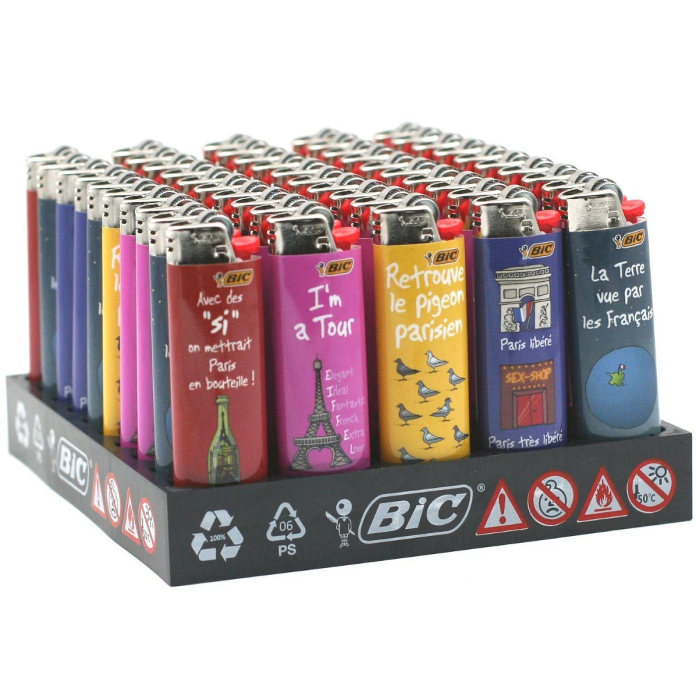 Plaquette De 50 BIC J26 Paris Hihihi 3 Plaquette De 50 BIC J26 Paris Hihihi