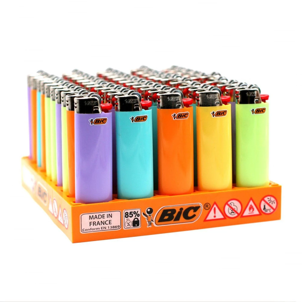 Plaquette De 50 Briquets BIC MAXI J 26 - Pastel 4 Plaquette De 50 Briquets BIC MAXI J 26 - Pastel – Image 2