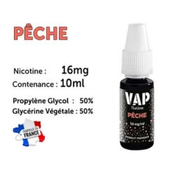Vap Nation Lot De 5 Liquides - Pêche 16 Mg
