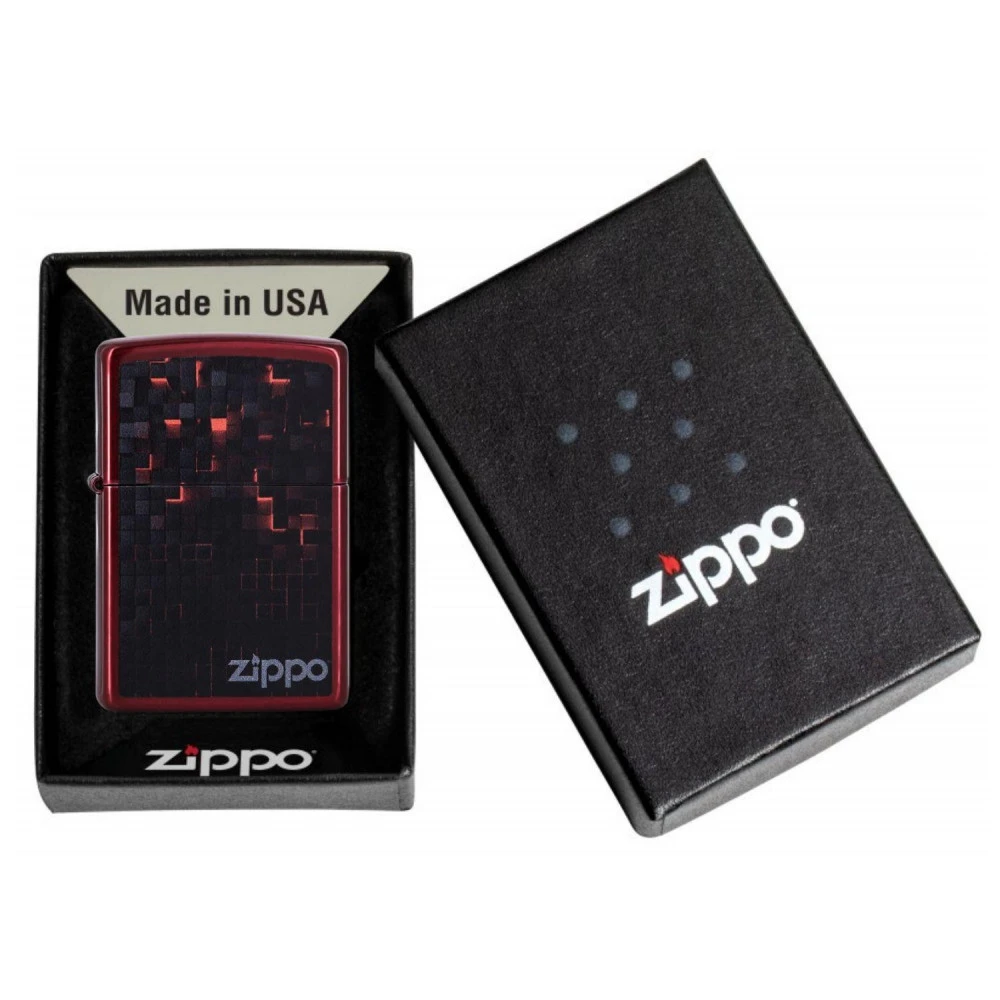 Zippo Black Cubes Design 60005312 5 Zippo Black Cubes Design 60005312 – Image 3