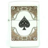 Zippo Blanc - As De Pique 1 Zippo Blanc - As De Pique -Fournitures Pour Fumeurs zippo blanc as de pique