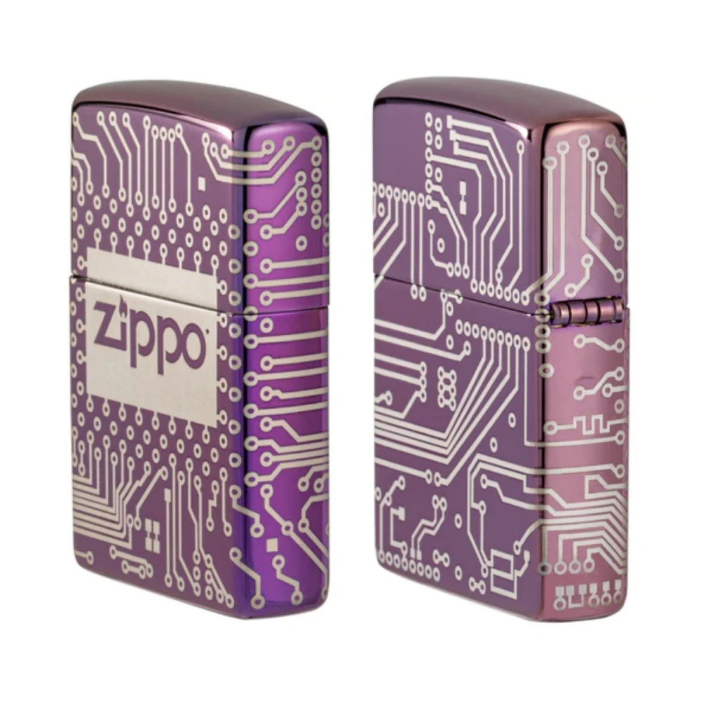 Zippo Design Circuit Board Violet 60005277 4 Zippo Design Circuit Board Violet 60005277 – Image 2