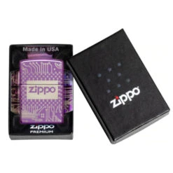Zippo Design Circuit Board Violet 60005277 7 Zippo Design Circuit Board Violet 60005277 -Fournitures Pour Fumeurs zippo design circuit board violet 60005277 2